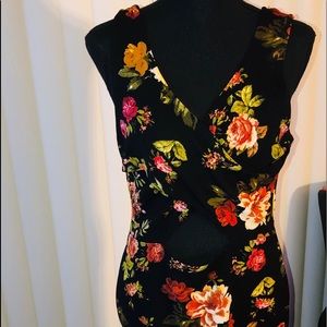 Bodycon Mid Thigh Dress with Open Stomach